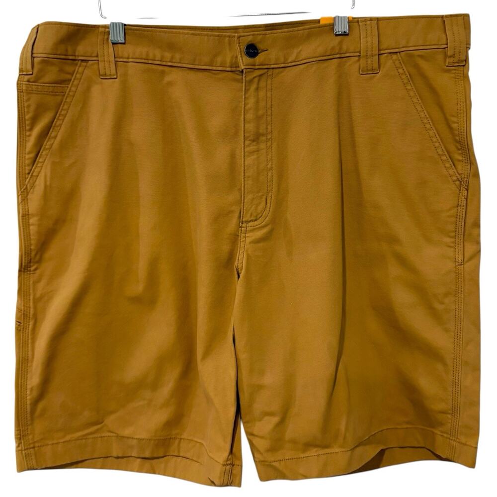 Carhartt | Canvas Khaki Shorts Relaxed Pockets Work Outdoors 10 inch NWT Size 42